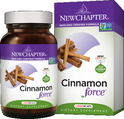 Cinnamon Force (30 liquid vcaps)* New Chapter Nutrition